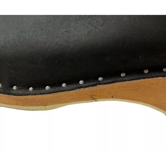 Troentorp Monet Clog Leather Handmade Swedish ONE Left Shoe Amputee New Size 45 - Picture 6 of 11